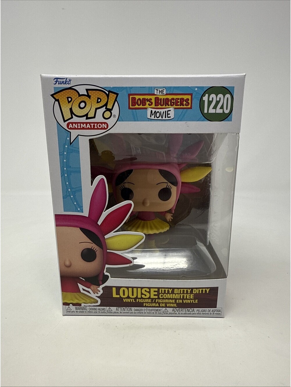 NIB Funko Pop 1220 Louise Itty Bitty Ditty Committee From Bob’s Burger